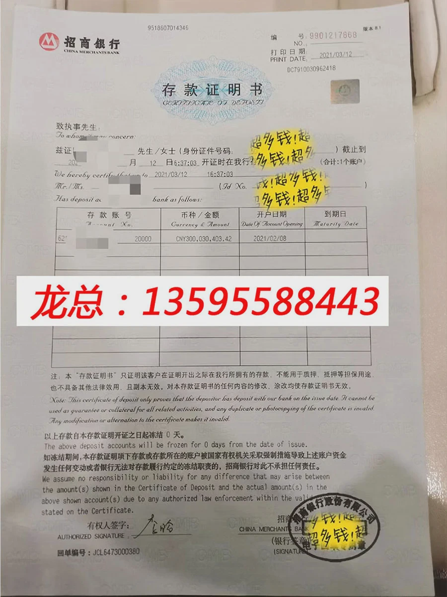 办理资金证明(图4) 办理资金证明(图4)